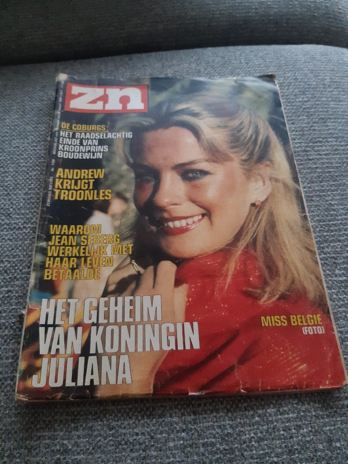 1109. ZN 1980. Miss Belgie. Jean Seberg. Jacqueline Bisset, Ophalen of Verzenden, 1980 tot heden, Tijdschrift