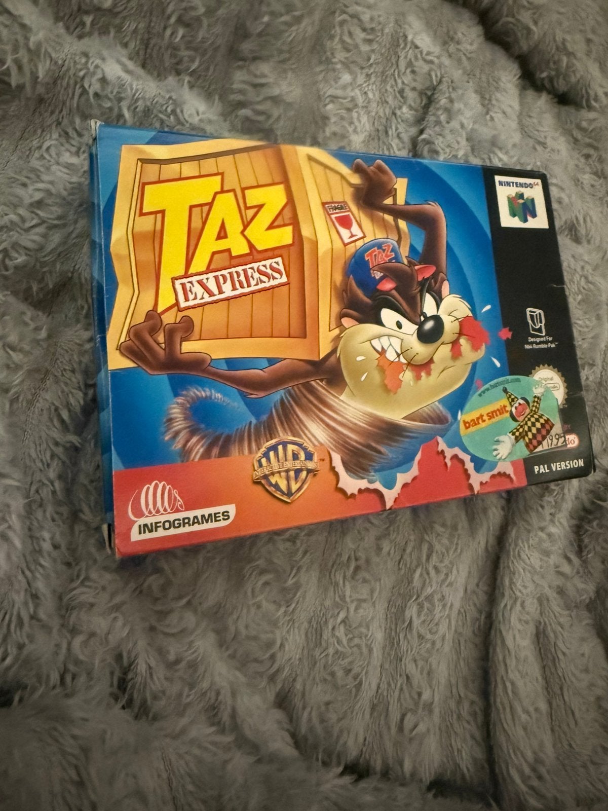 Nitendo 64- Taz Express, Ophalen of Verzenden, Zo goed als nieuw