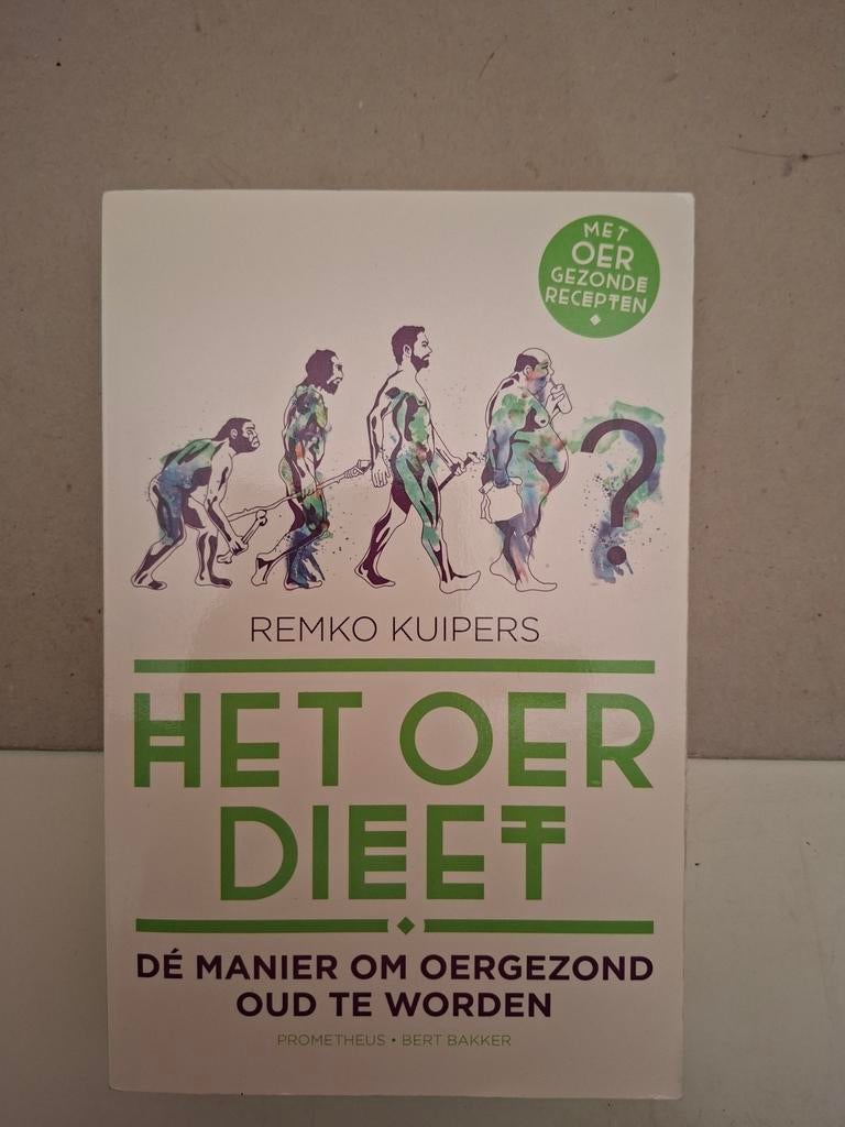 Remko Kuipers - Het oerdieet, Verzenden, Zo goed als nieuw, Remko Kuipers, Natuurwetenschap