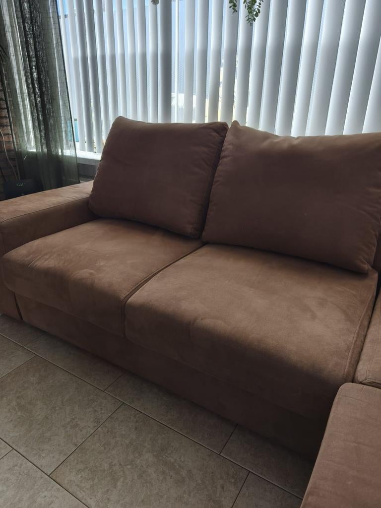 Comfortabele hoekbank met opbergruimte - Zo goed als nieuw, Modern, Comfortabel, 250 tot 300 cm, Hoekbank, 75 tot 100 cm