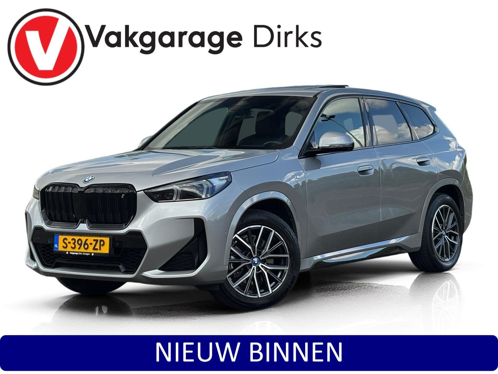 BMW iX1 xDrive30 M-Sport 67 kWh ✅ Pano ✅ Leder ✅ 360CA, Auto's, Automaat, Gebruikt, 225 min, Vierwielaandrijving