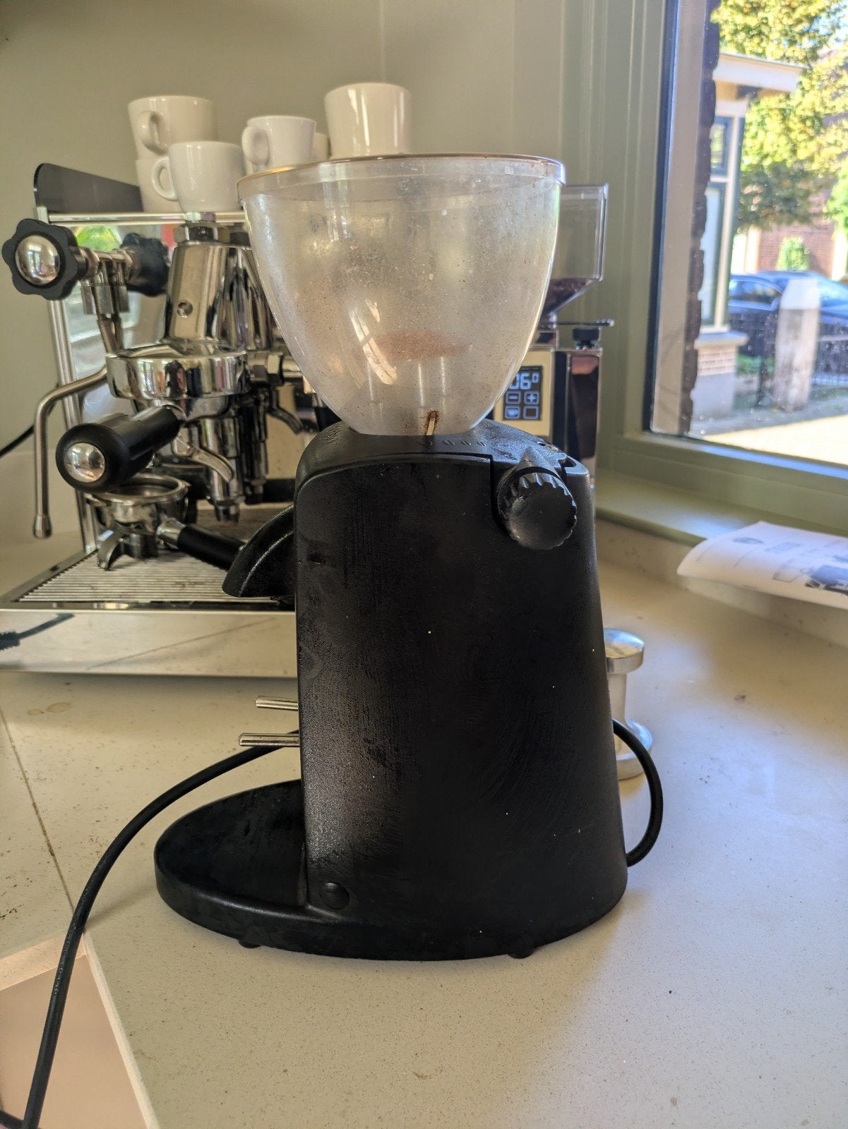 Ascaso i-2 Mini Koffiemolen - Zwart, Gebruikt, Overige modellen, 2 tot 4 kopjes, Koffiebonen