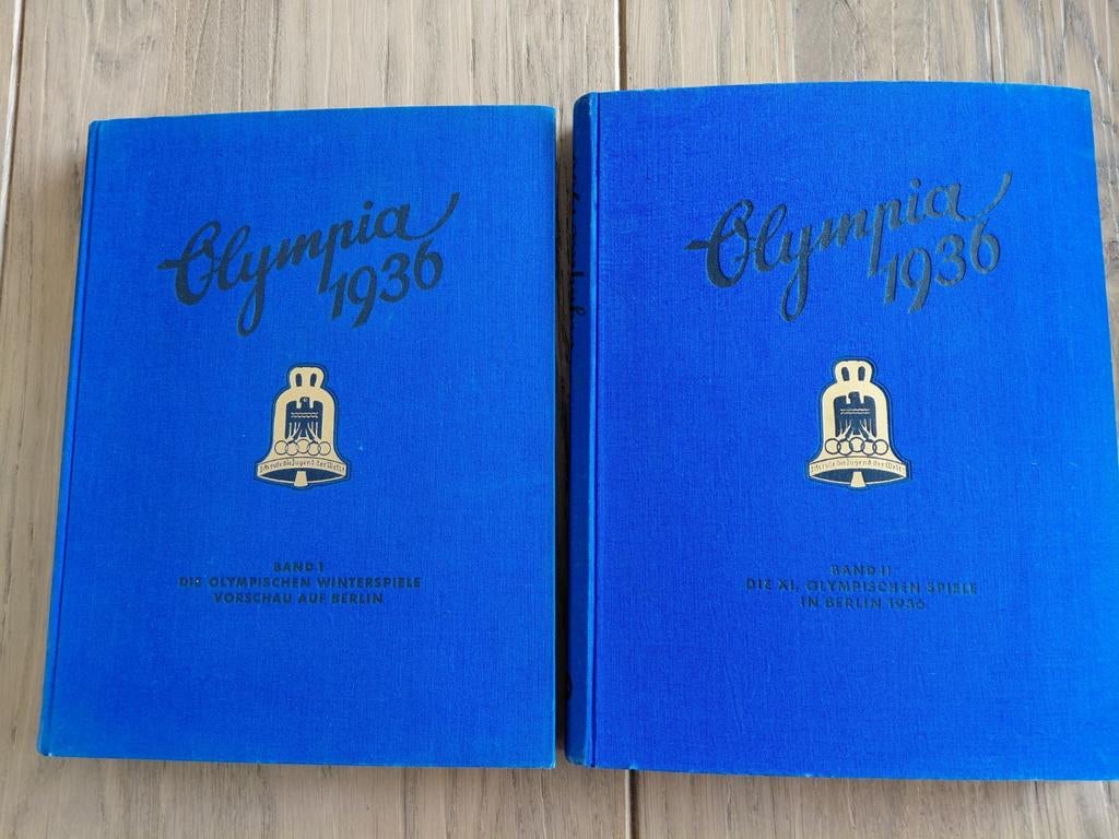 Olympiade 1936, Olympische spelen Berlin, 1 en 2, Ophalen of Verzenden, Verzamelalbum
