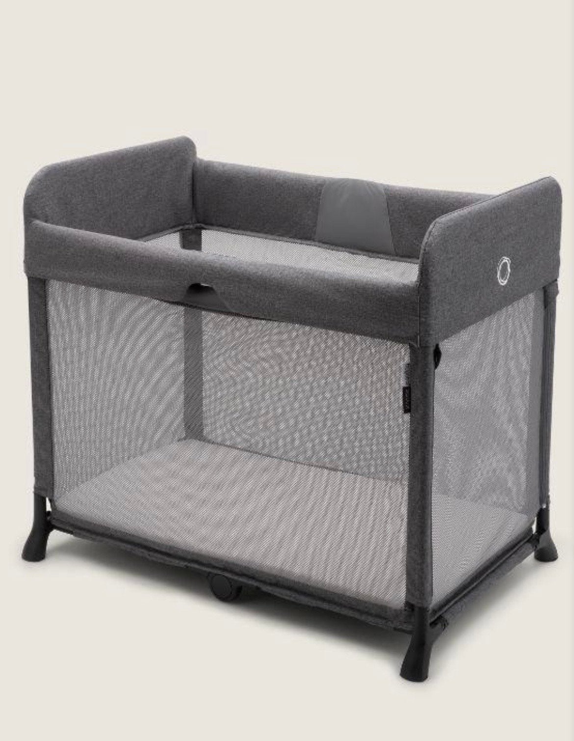 Bugaboo Stardust Kinderbed - Grijs, Ophalen, 70 tot 85 cm, Zo goed als nieuw, Minder dan 140 cm