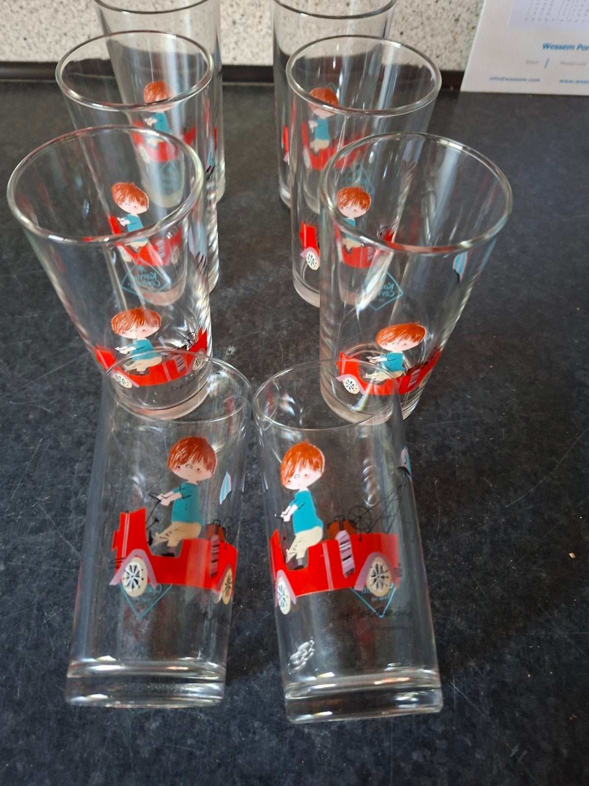 8 Pluk van de Petteflet glazen, Ophalen