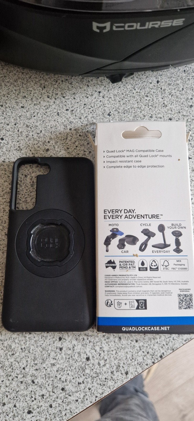 Quad Lock Mag Case voor Samsung Galaxy S22, Ophalen of Verzenden, Zo goed als nieuw