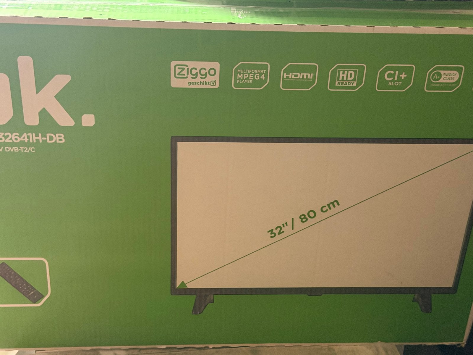 Ok tv 32 inch HD Ready TV - Nieuw in doos, 50 Hz, HD Ready (720p), Nieuw, 80 tot 100 cm