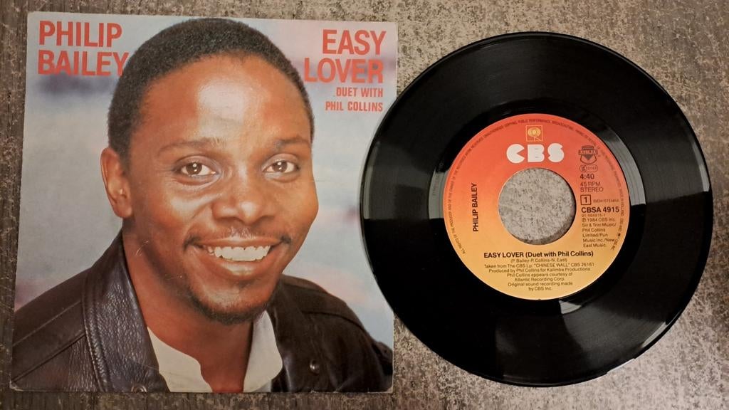 Philip Bailey  - easy lover, Ophalen of Verzenden, Gebruikt