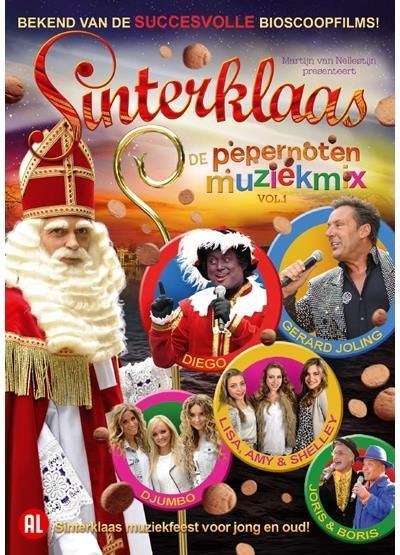 DVD Sinterklaas - De Pepernoten Muziekmix (Volume 1) (Nieuw), Alle leeftijden, Ophalen of Verzenden, Nieuw in verpakking