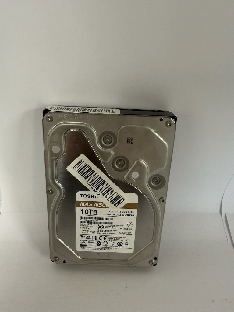 Toshiba N300 NAS 10TB, Computers en Software, Intern, Toshiba, HDD, Ophalen of Verzenden
