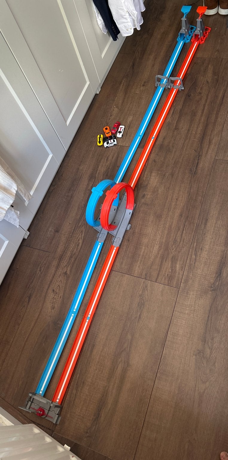 Hot Wheels Racebaan met Looping en Auto's, Kinderen en Baby's, Ophalen, Hot Wheels, Racebaan, Gebruikt