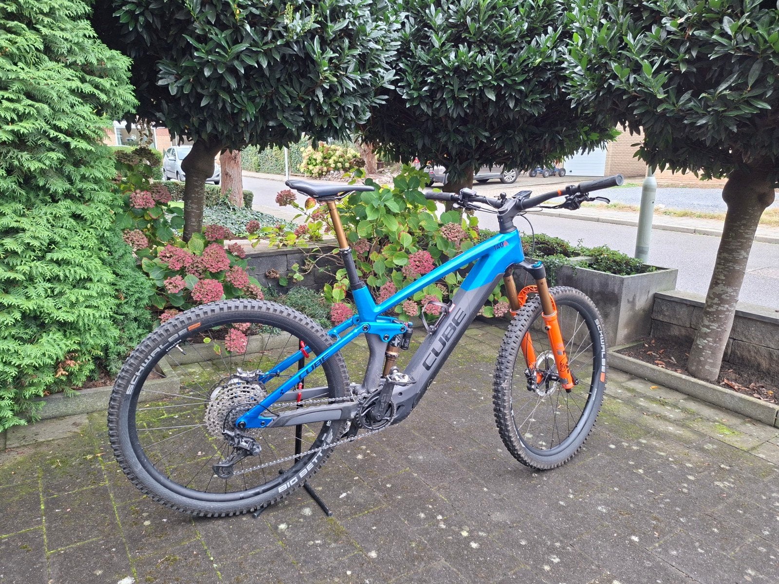 Cube Stereo Hybride Action Team mt Large, Gebruikt, 49 tot 53 cm, Schijfrem, Ophalen