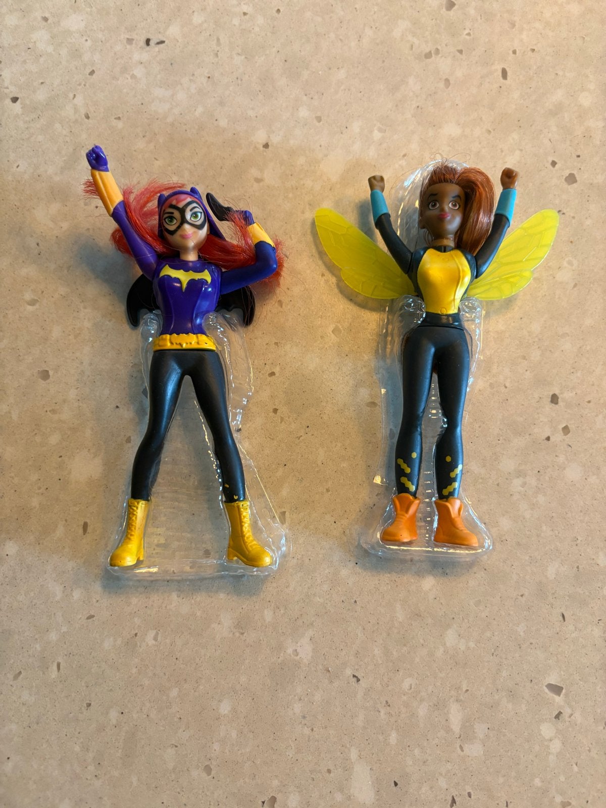 DC Super Hero Girls Batgirl & Bumblebee actiefiguren, Ophalen, Zo goed als nieuw