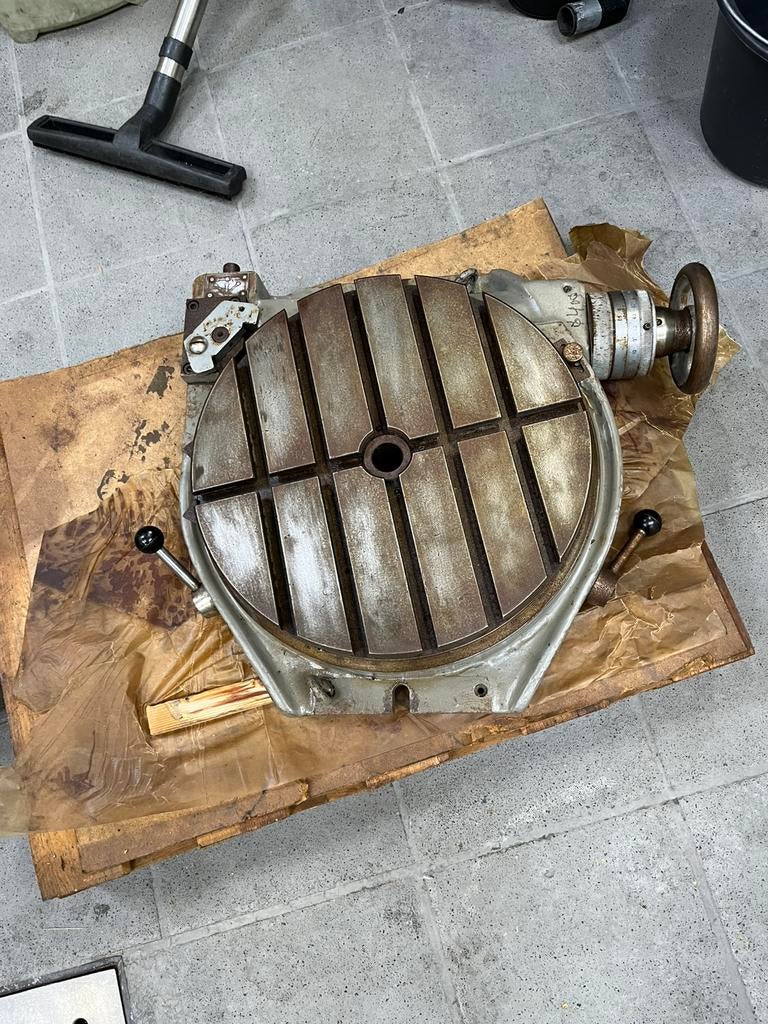Verdeel tafel rond 400 mm, Ophalen