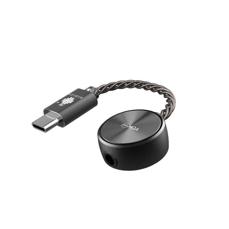 Hidizs S3 Pro DAC Dongle MQA support, 32b-384kHz, DSD128 zwa, Ophalen of Verzenden, Nieuw