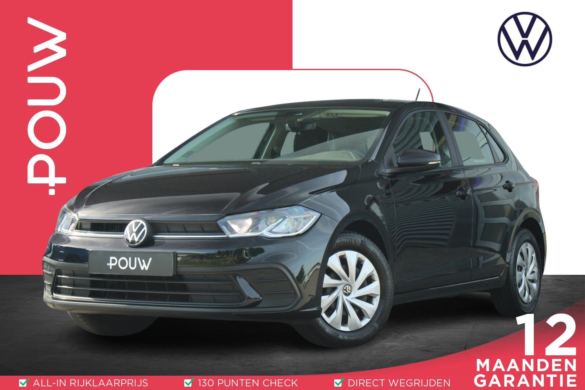 Volkswagen Polo 1.0 TSI 95pk Polo | Cruise Control | Apple C, Auto's, Voorwielaandrijving, 12 maanden, Stof, Gebruikt