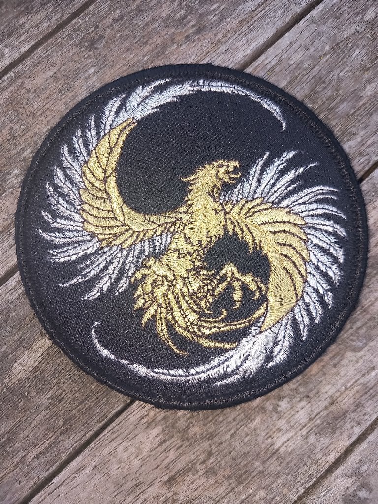 301 sqn apache phoenix flight luchtmacht, Verzamelen, Verzenden, Luchtmacht, Nederland, Embleem of Badge