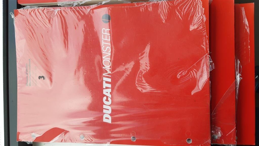 Documentatie Ducati 1 originele workshop manuals monster 900, Ophalen of Verzenden, Ducati