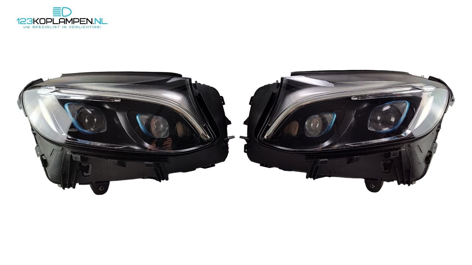 Mercedes GLC W253 Full Led Hybride koplamp links rechts