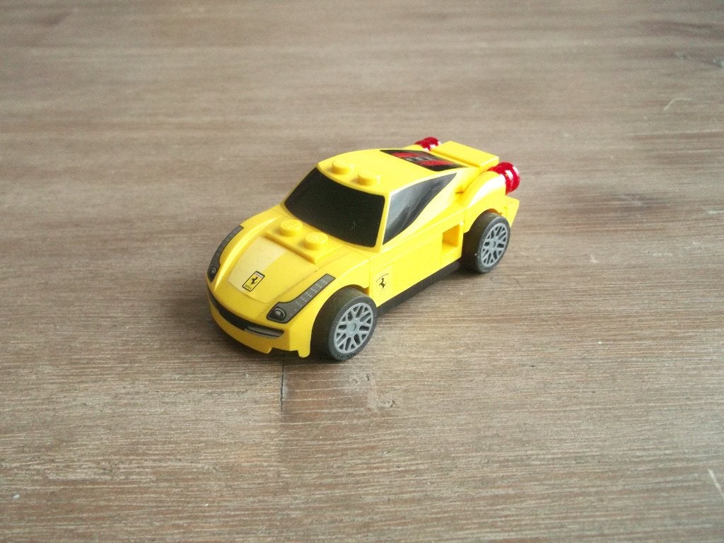 lego racers  30194 458 italia polybag (2012), Gebruikt, Lego, Ophalen of Verzenden, Racers