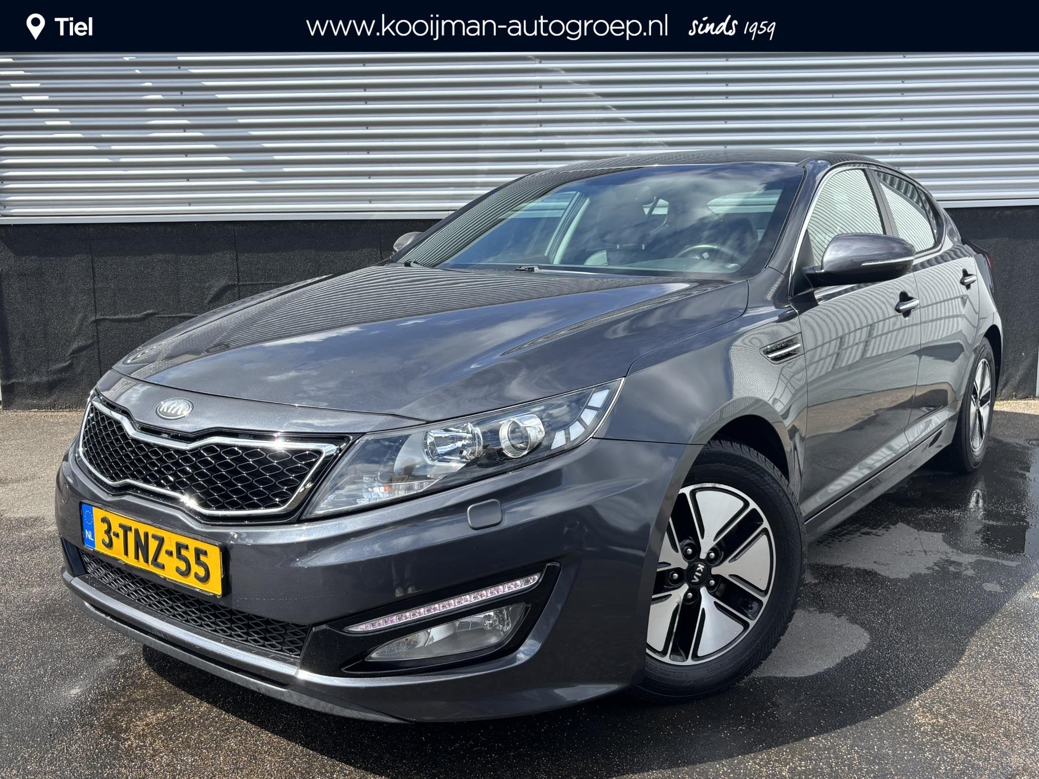 Kia Optima 2.0 CVVT Hybrid Plus Pack Nederlands auto / deale, Auto's, Kia, Euro 5, Gebruikt, Origineel Nederlands, Hybride Elektrisch/Benzine