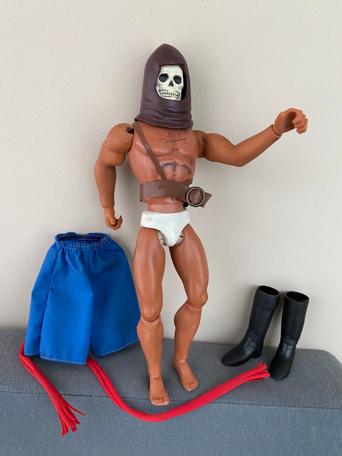 Vintage Big Jim captain Drake doll  70 s Mattel, Verzenden, Pop