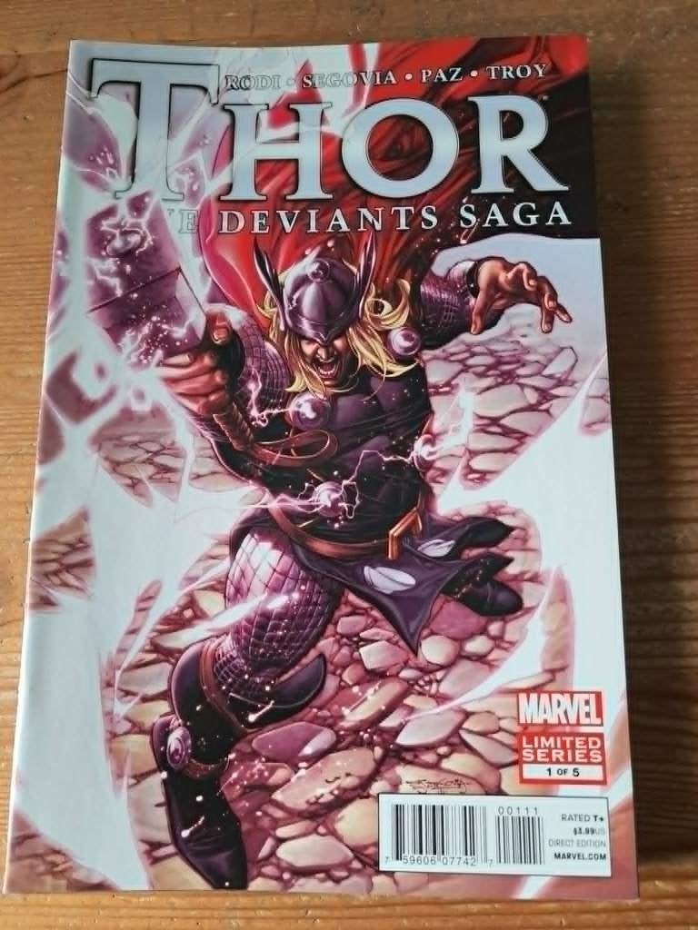 Thor : the deviant saga, Ophalen, Amerika, Marvel Comics, Nieuw