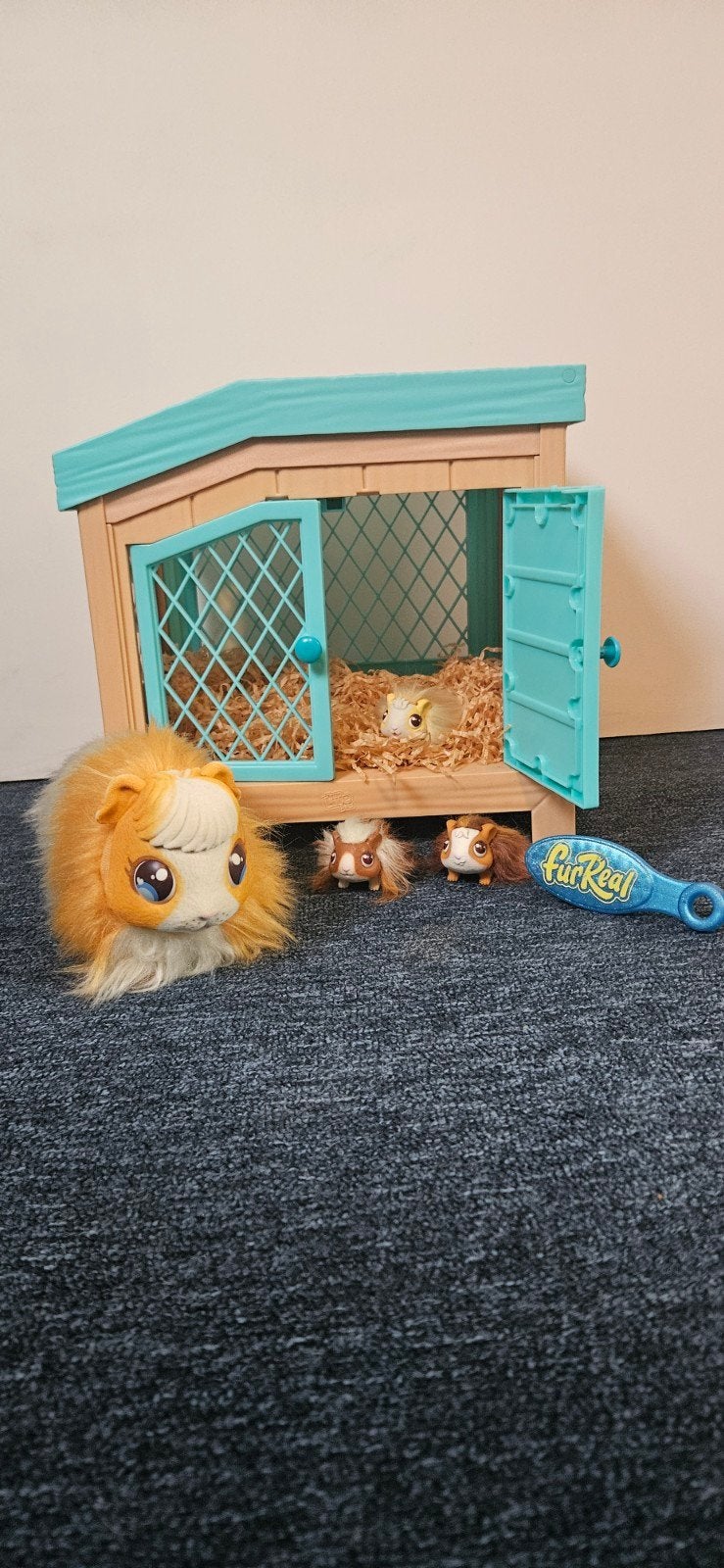 Fur real set, cavia's en hok, Ophalen of Verzenden, Gebruikt, Jongen of Meisje