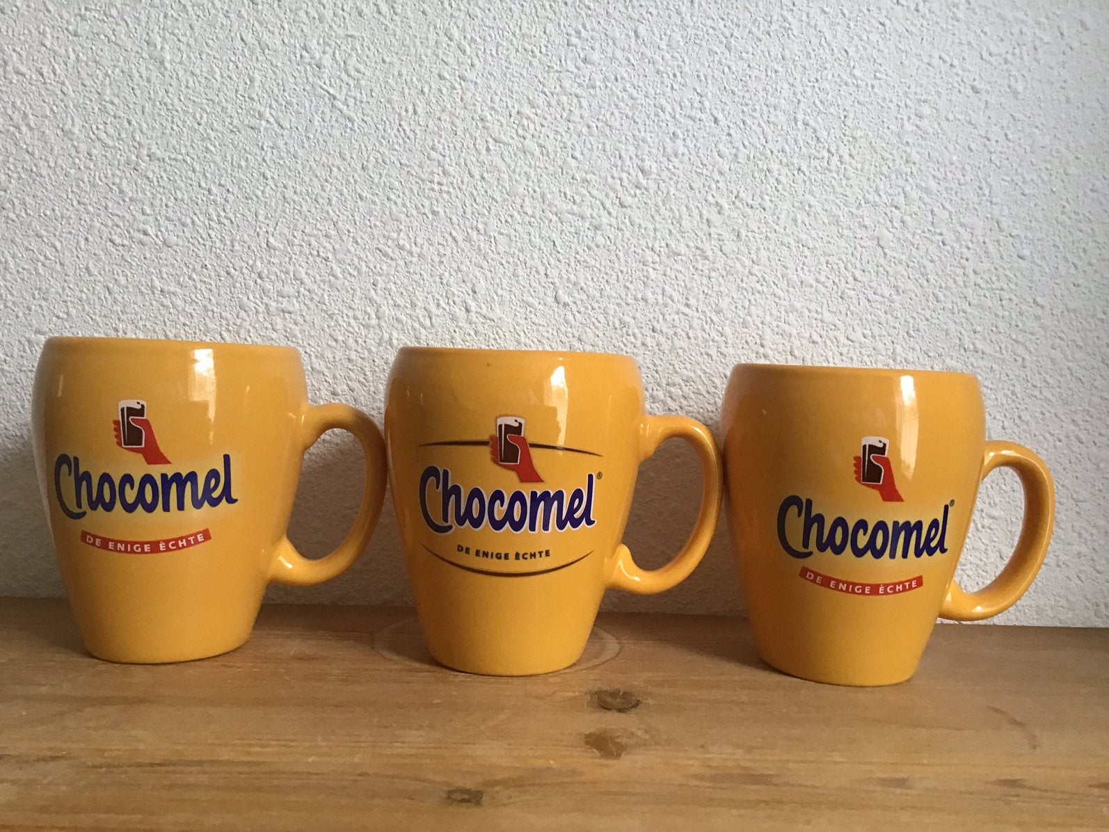 6 chocomel bekers. Chocolademelk mokken., Ophalen of Verzenden, Zo goed als nieuw, Overige stijlen, Kop(pen) en/of Schotel(s)