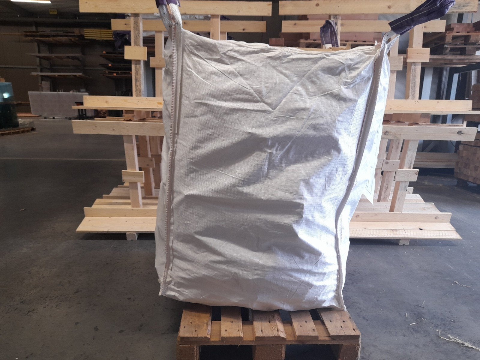 openhaard hout vuren in big bag., Tuin en Terras, Minder dan 3 m³, Ophalen, Overige houtsoorten, Blokken