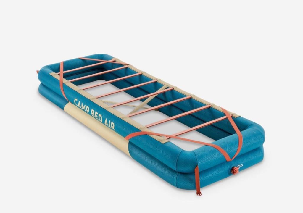 GEZOCHT Opblaasbaar veldbed, Caravans en Kamperen, Ophalen of Verzenden, Zo goed als nieuw, 1-persoons