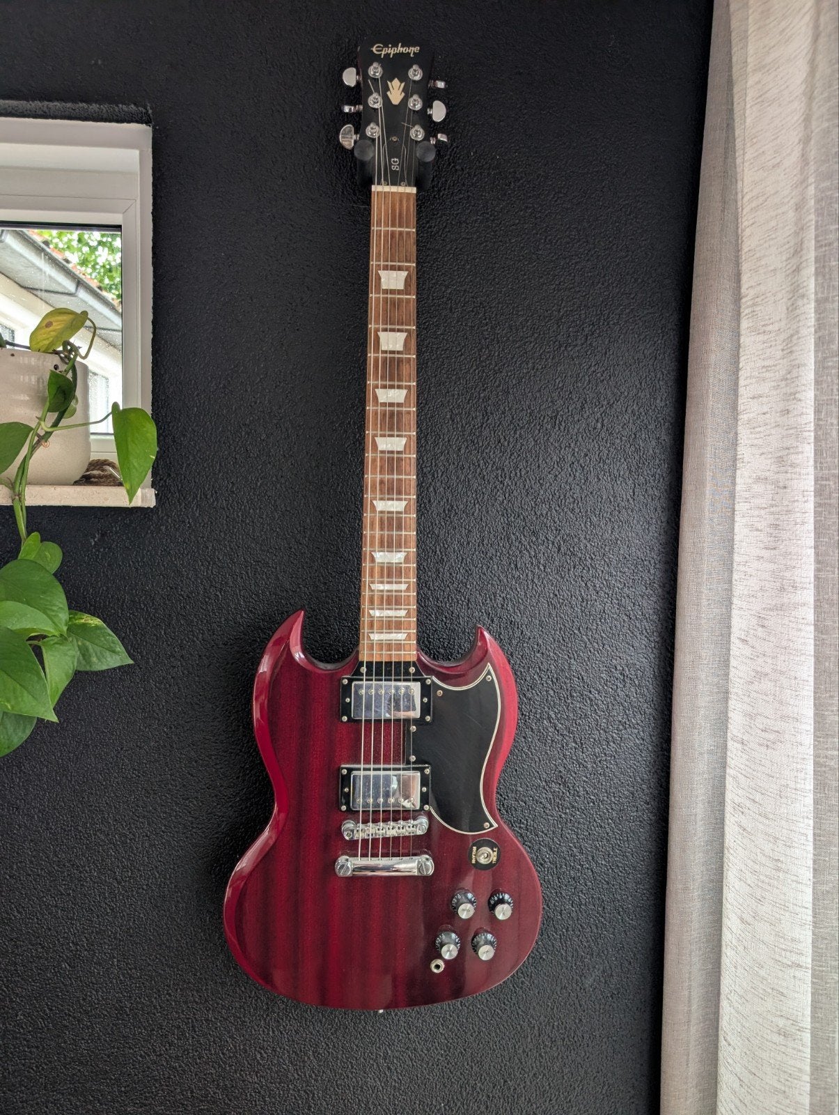 Epiphone SG, Muziek en Instrumenten, Snaarinstrumenten | Gitaren | Elektrisch, Ophalen, Gebruikt, Solid body, Epiphone