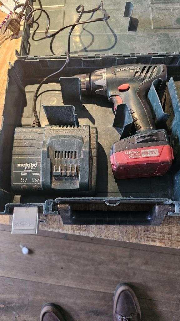 accu boormachine, Doe-het-zelf en Verbouw, Gereedschap | Boormachines, Gebruikt, Variabele snelheid, Minder dan 400 watt, Ophalen