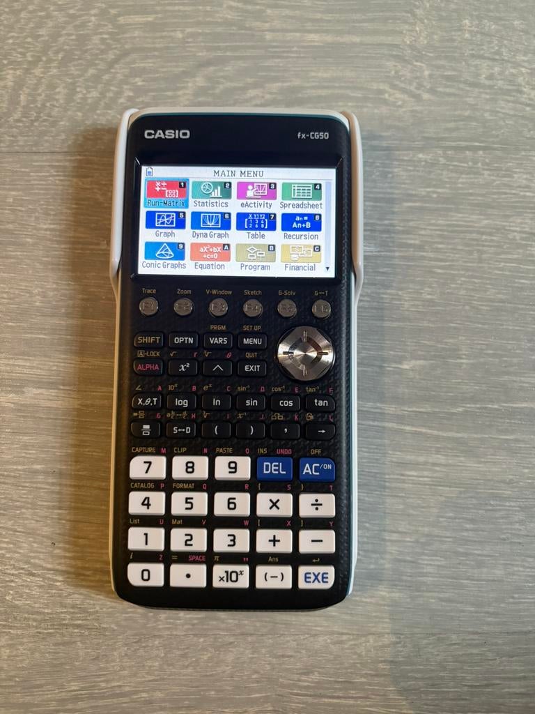 Casio fx-CG50 - Grafische rekenmachine, Ophalen, Grafische rekenmachine