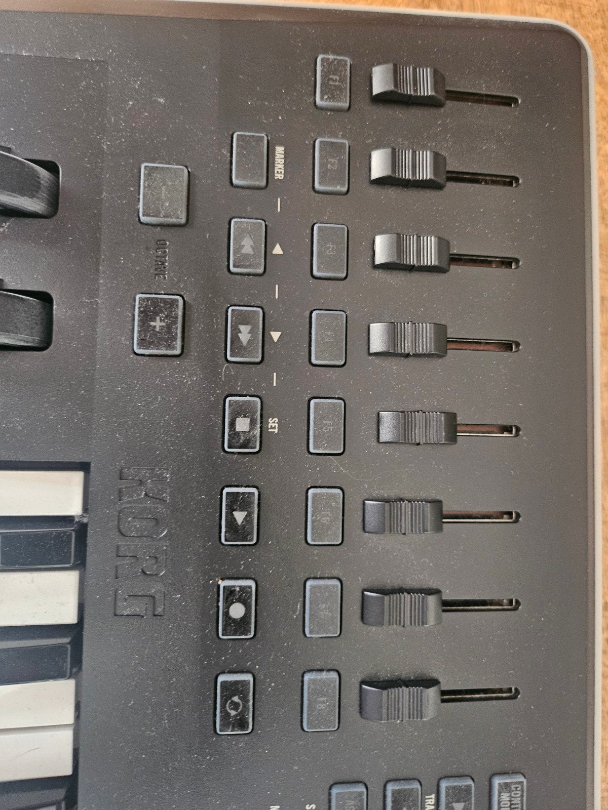 Korg midi controler, Ophalen, Gebruikt