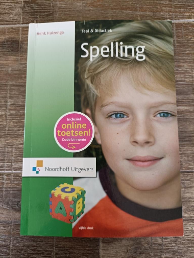 Spelling - Taal & Didactiek (Henk Huizenga), Zo goed als nieuw, Henk Huizenga, Alpha, HBO