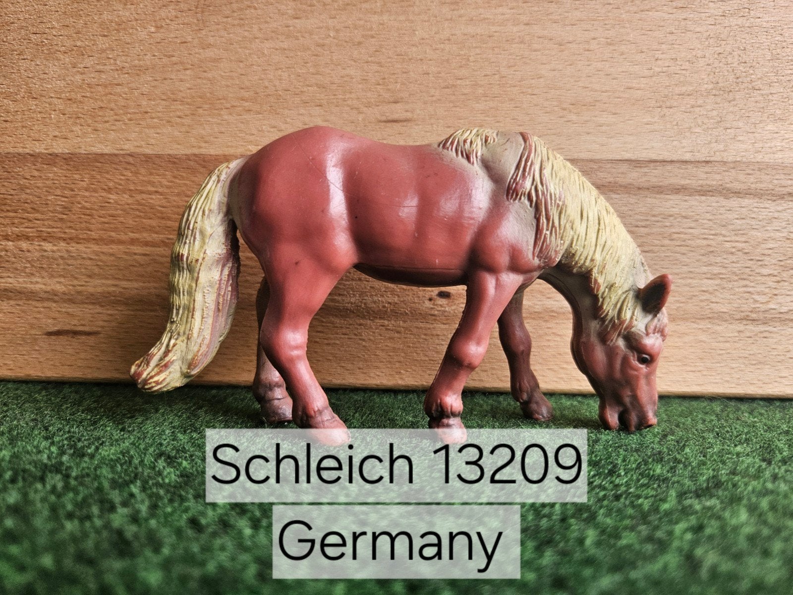 Schleich 13209 Haflinger merrie uit 1988, Ophalen of Verzenden, Zo goed als nieuw, Paard, Beeldje of Figuurtje