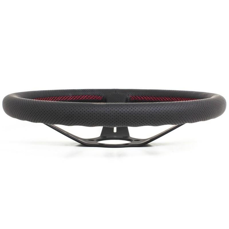 Nardi Personal Deep Corn 350mm stuur sportstuur leder zwart, Ophalen of Verzenden