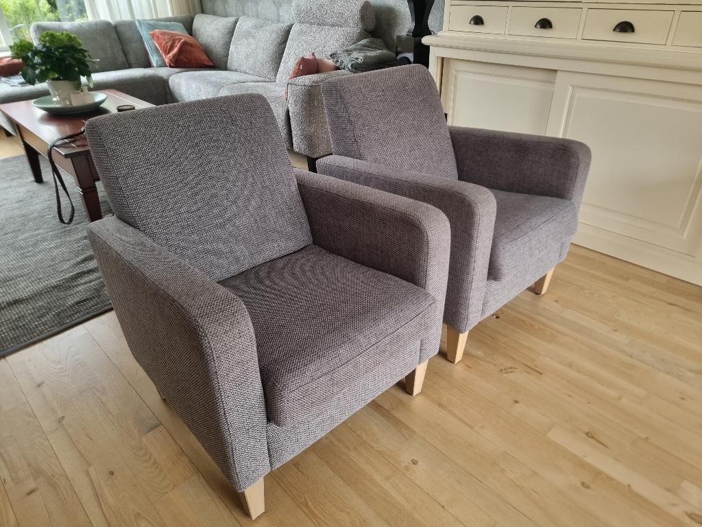 twee fauteuils, Ophalen, Gebruikt, Minder dan 75 cm, 50 tot 75 cm