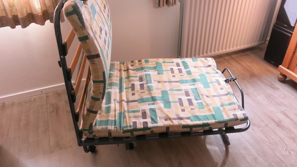 Opklapbed, Huis en Inrichting, Slaapkamer | Bedden, Ophalen, Gebruikt, 190 cm of minder, 80 cm