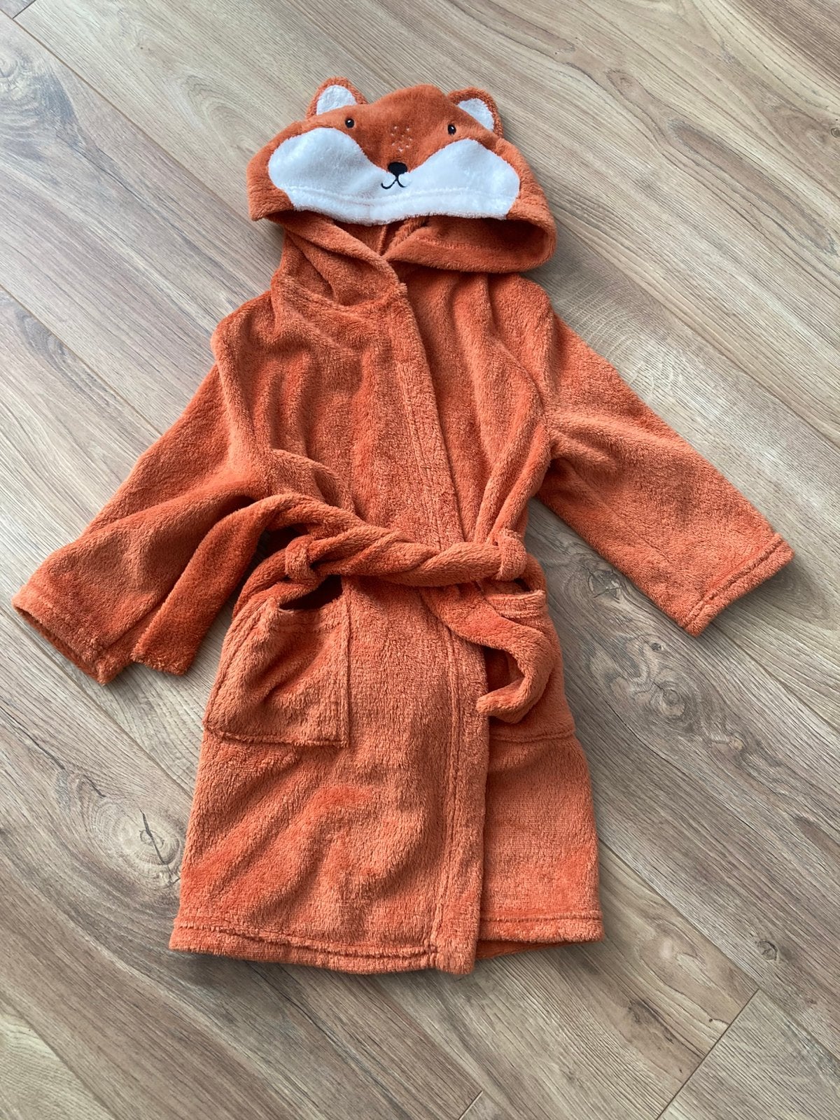 H&M home badjas vos - ongeveer maat 104, Ophalen of Verzenden, Zo goed als nieuw, Jongen of Meisje