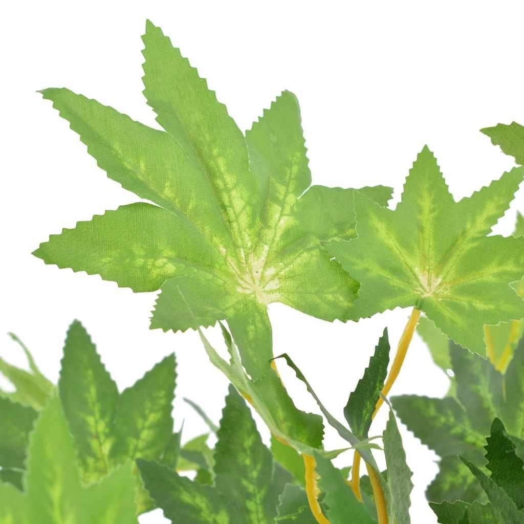 Kunstplant kunstesdoorn esdoorn + pot 120 cm GRATIS BEZORGD!, Binnen, Groen, Verzenden, Met pot of vaas