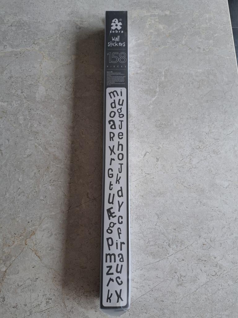 Nieuw Sebra
ABC letter muurstickers, Ophalen of Verzenden, Nieuw