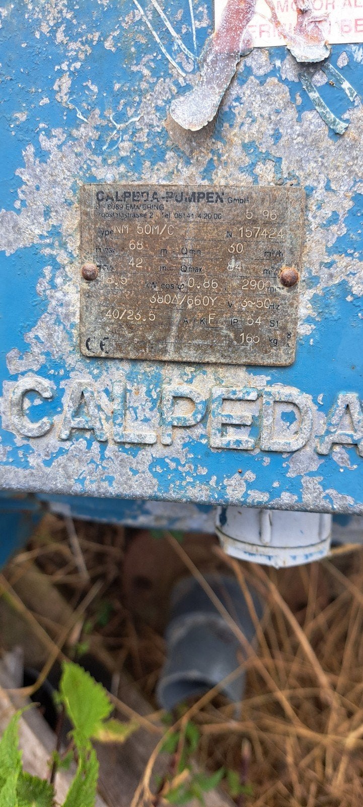 Calpeda Pomp NM 50M/C - Industriële Waterpomp, Ophalen, Gebruikt, Elektrisch, Beregeningspomp