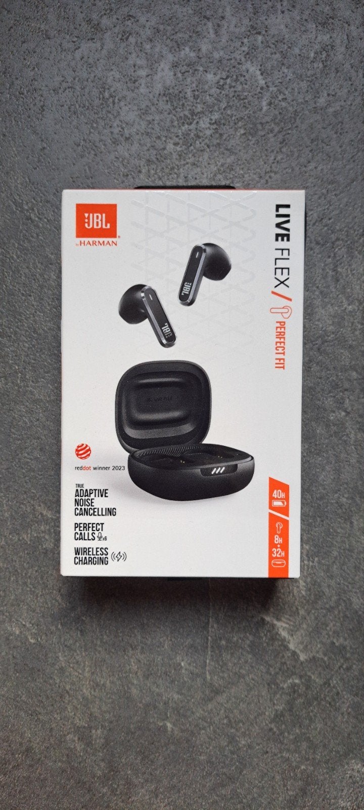JBL Live Flex - Black - Nieuw!, Zwart, Nieuw, Ophalen of Verzenden, JBL
