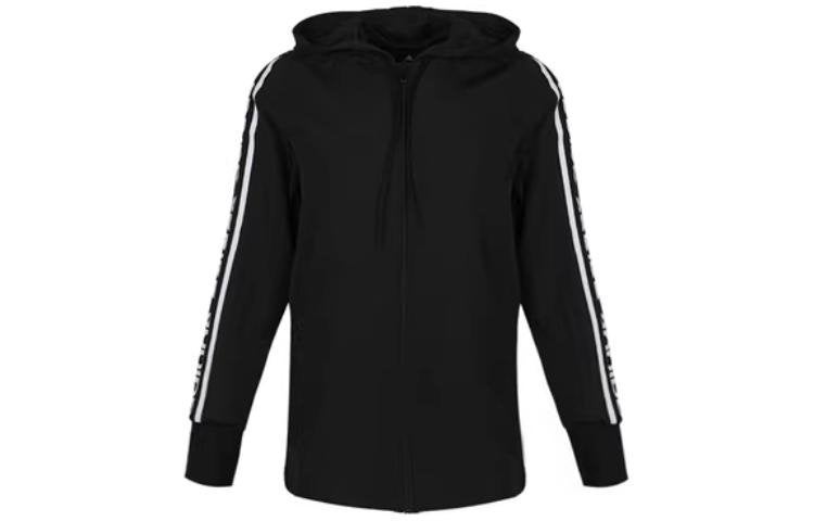 Dames Adidas jas vest zwart jacket hoodie sport maat S 36 38, Zwart, Overige typen, Ophalen of Verzenden, Zo goed als nieuw