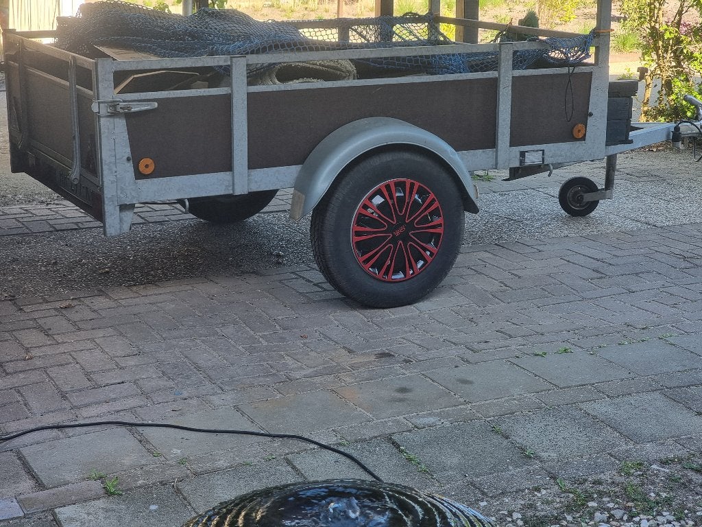 2xWieldoppen 13" OZ racing voor bv aanhangwagen, Ophalen of Verzenden, Zo goed als nieuw