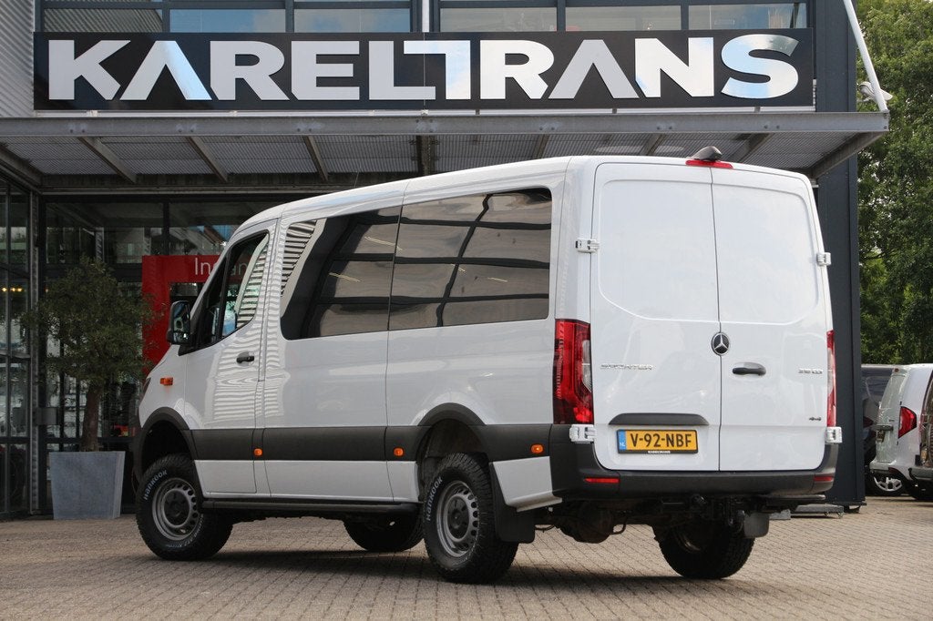Mercedes-Benz Sprinter 316 CDI | DC | 4x4 / allrad | Standka, Stof, Gebruikt, Zwart, 4 cilinders