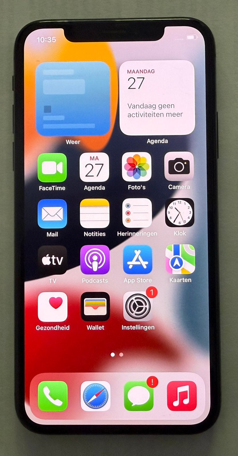 Te koop iPhone 10 (X), 256 GB, 83 %, Zwart, Zo goed als nieuw