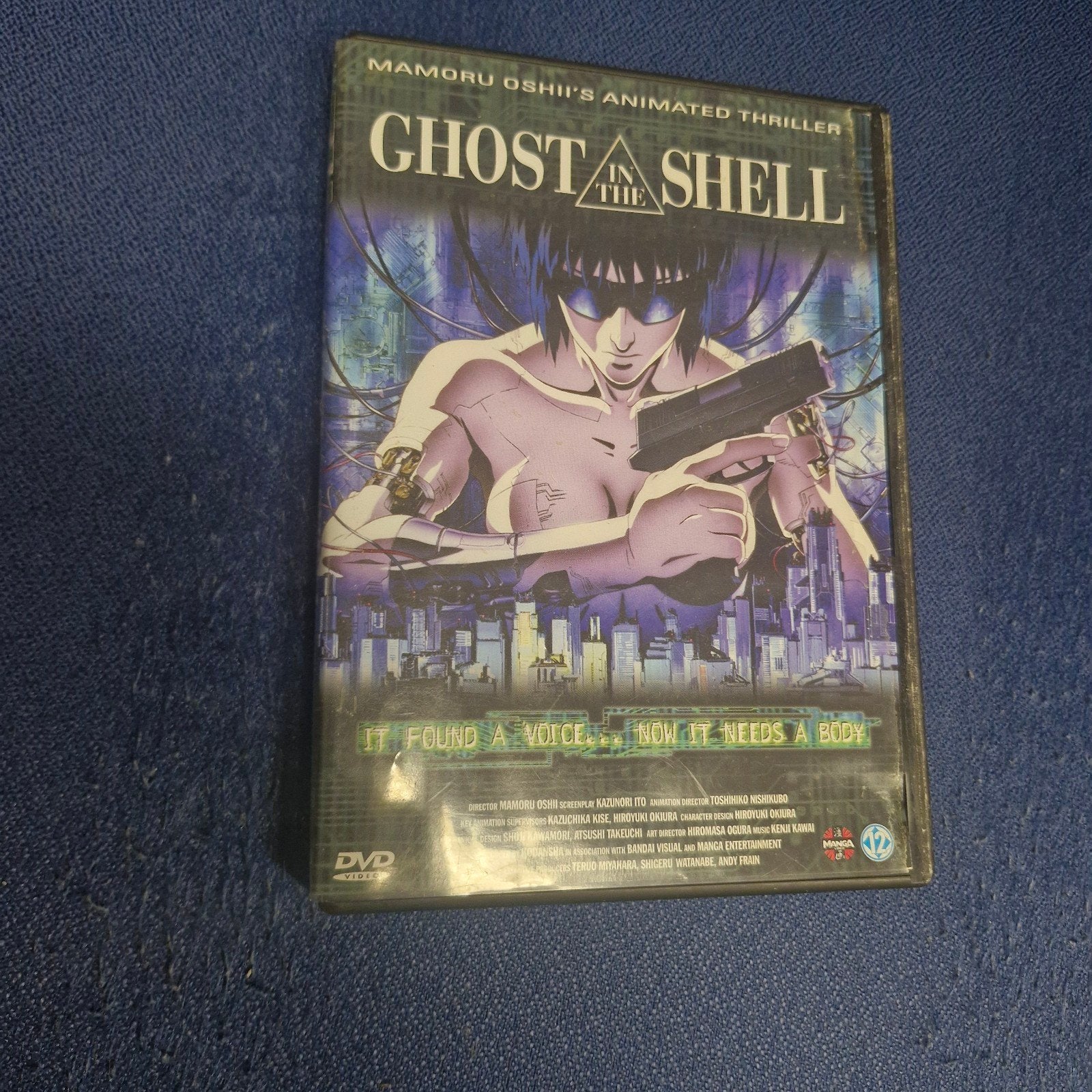 Ghost in the Shell DVD - Anime Klassieker, Gebruikt, Vanaf 16 jaar, Animatie, Anime (Japans)